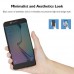 Samsung Galaxy S6 Edge Plus - Rock Dr. V Series - Full Screen Window Both Side Clear TPU Soft Protective Cover and Case